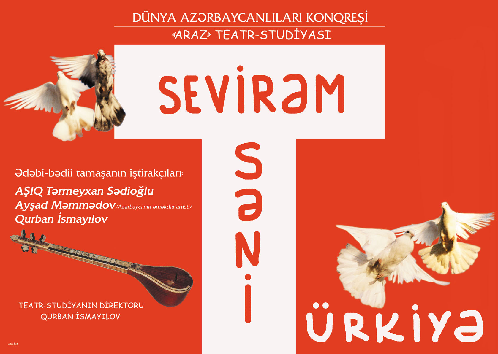 Sevirəm səni Türkiyə!: afişa